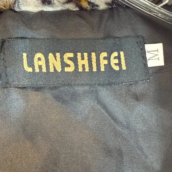 Leopard Print Faux Fur Coat - Picture 8 of 9